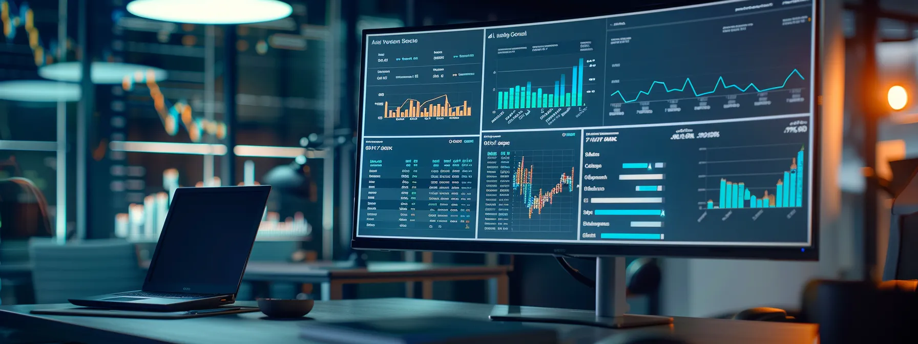 Automated Revenue Infrastructure: Essential Components Guide for Agencies 1 a sleek digital dashboard displays real-time revenue metrics for an agency's automated financial management.